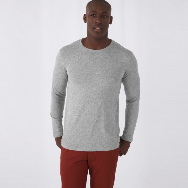 Inspire Muška Majica s Dugim Rukavima za Print | B&C