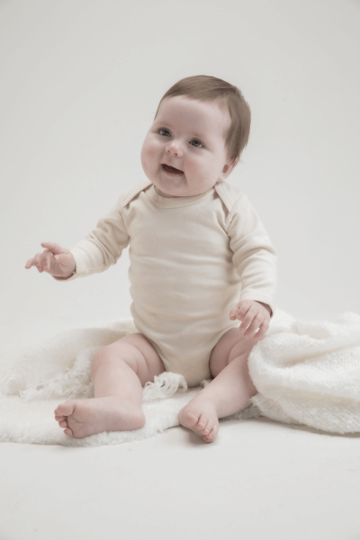 Dječji Bodi s Dugim Rukavima s Tiskom | Babybugz