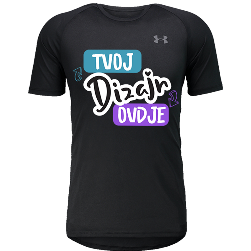 Tisak na Majicu Under Armour Tech ™ 2.0 – Kratki Rukav - puppynator.hr