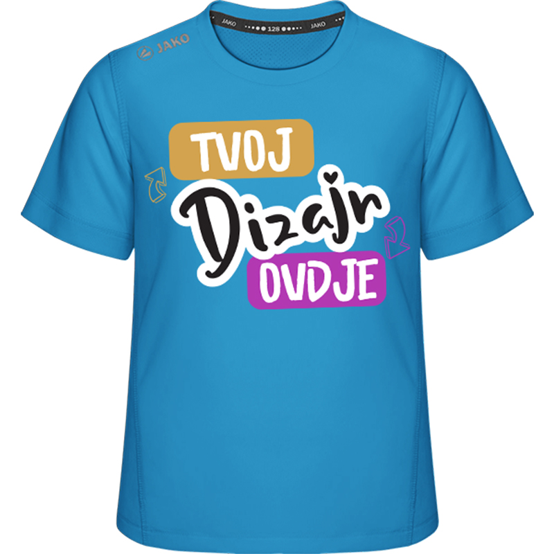 Dječji Sportski Tisak JAKO T-Shirt RUN 2.0 Majice za Trčanje - puppynator.hr