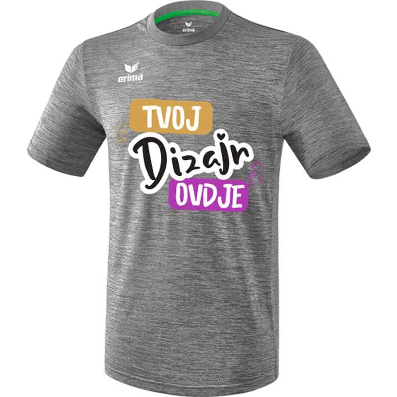 Tisak na Erima Unisex Sportskoj Majici Kratkih Rukava . puppynator.hr