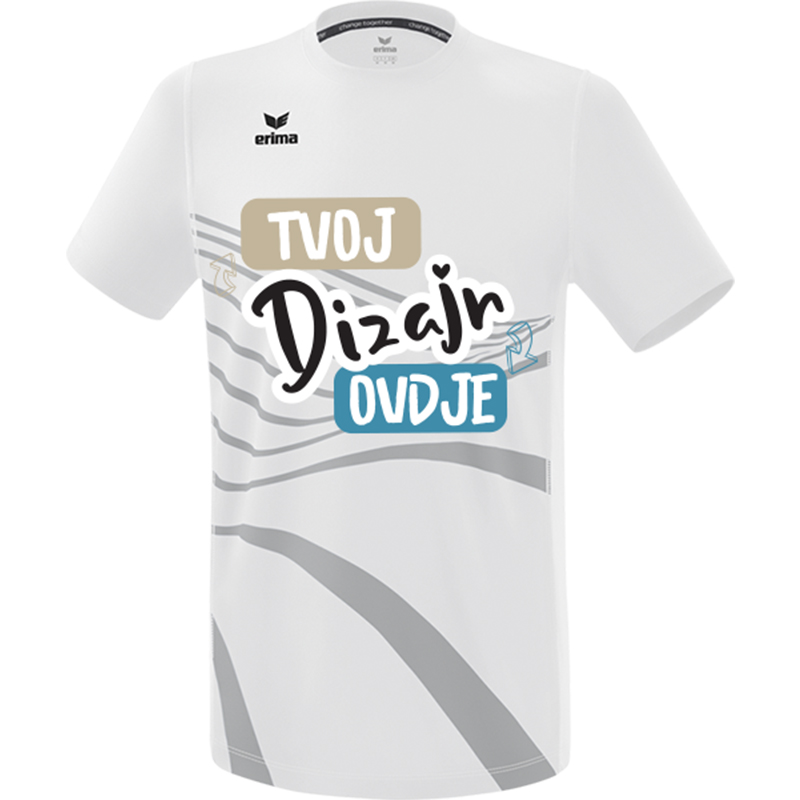 Sportski Tisak na Muškoj Funkcionalnoj Majici ERIMA - puppynator.hr