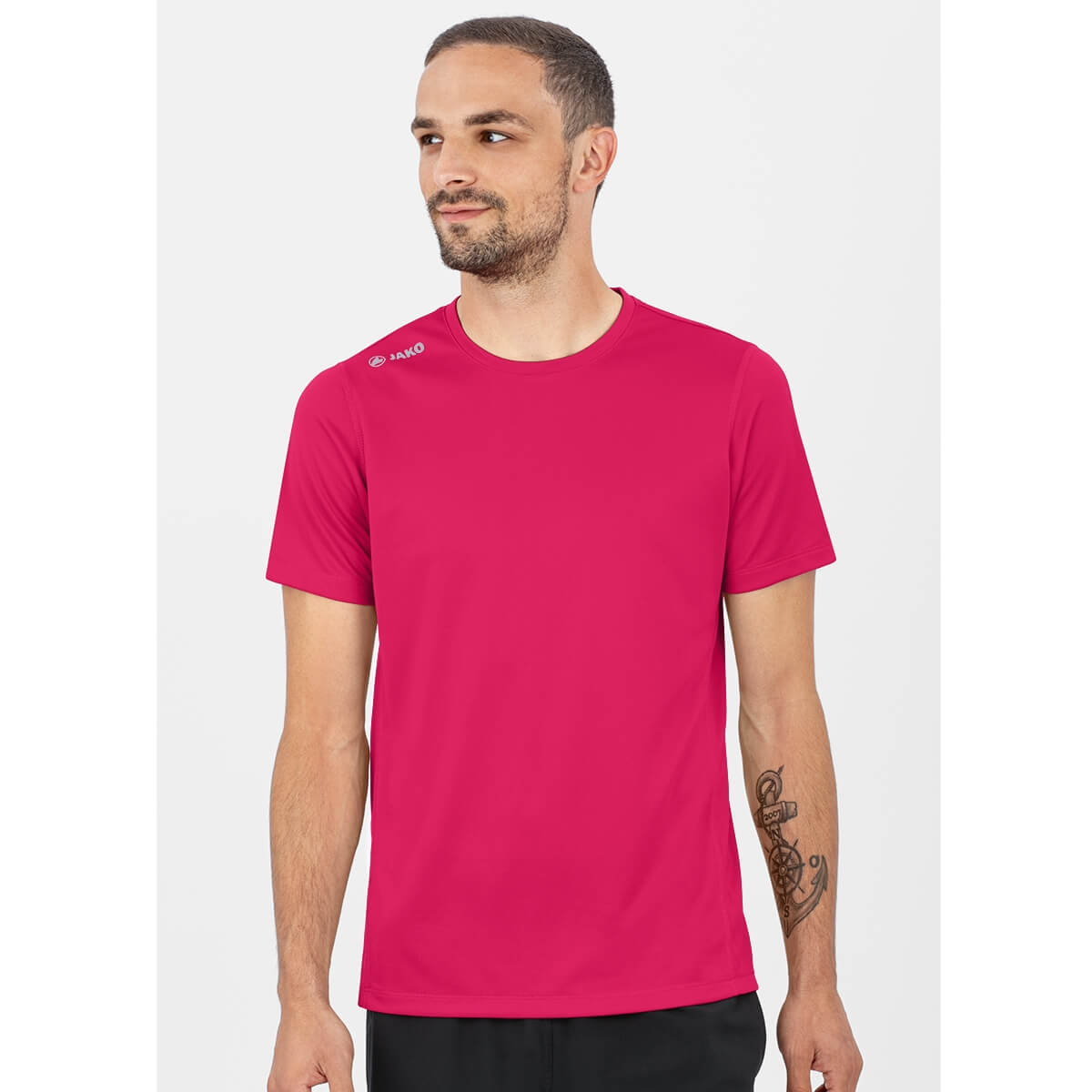 Tisak na Mušku Majicu za Trčanje Marke JAKO T-Shirt RUN 2.0