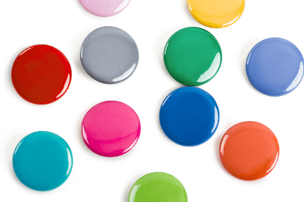 Aluminijski Bedž s Tiskom 25 mm | Kreiraj Bedž Online