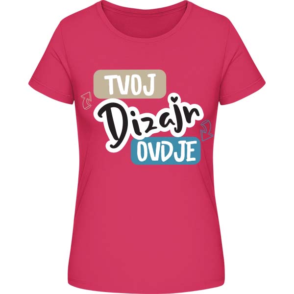 Tisak na Ženske Majice - Personalizirani Tisak