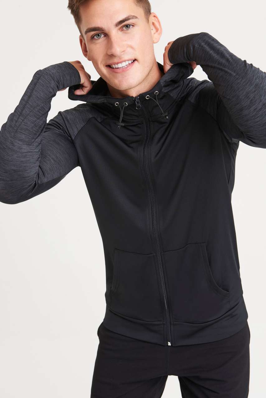 Tisak na Muškoj Just Cool Duksi s Kapuljačom i Zipom