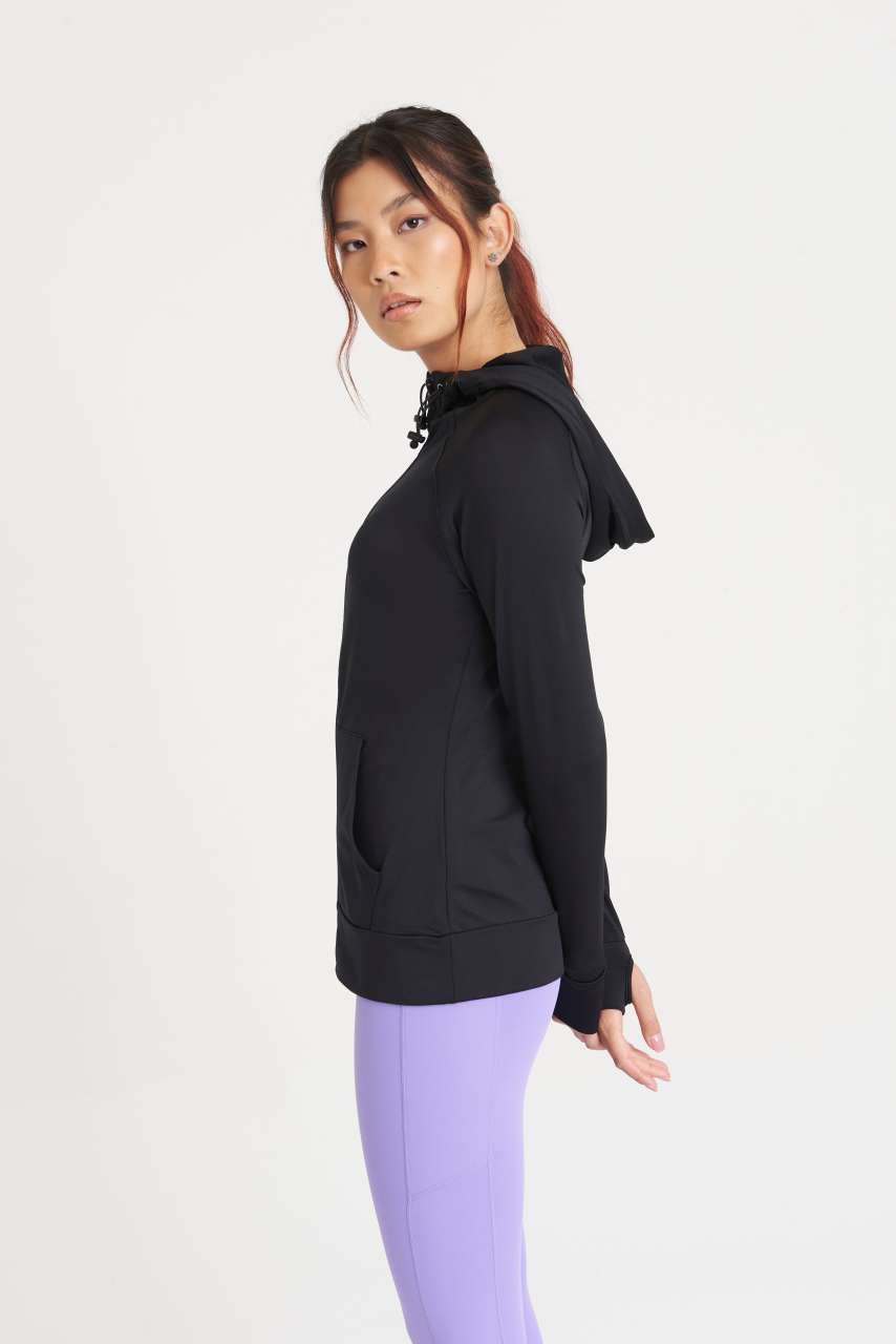 Tisak na Ženskoj Just Cool Duksi s Prednjim Zipom