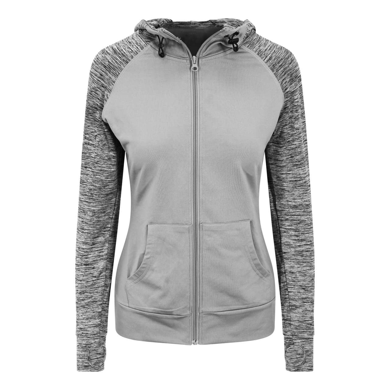 Tisak na Ženskoj Just Cool Duksi s Prednjim Zipom