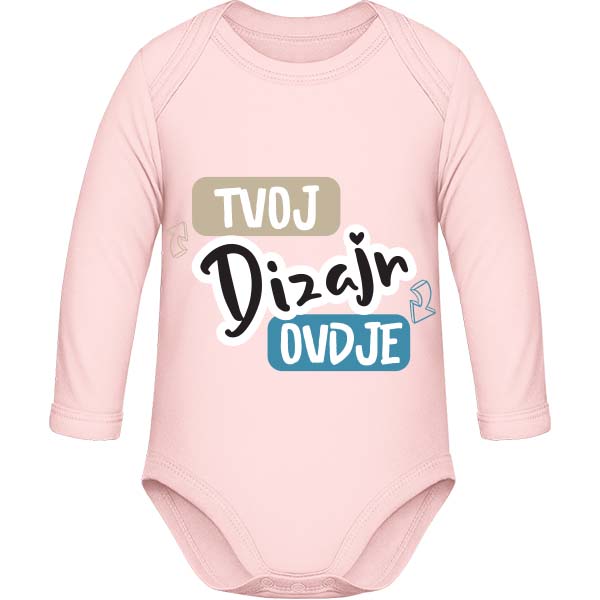 Dječji bodi s tiskom - natpisom, slikom, fotom