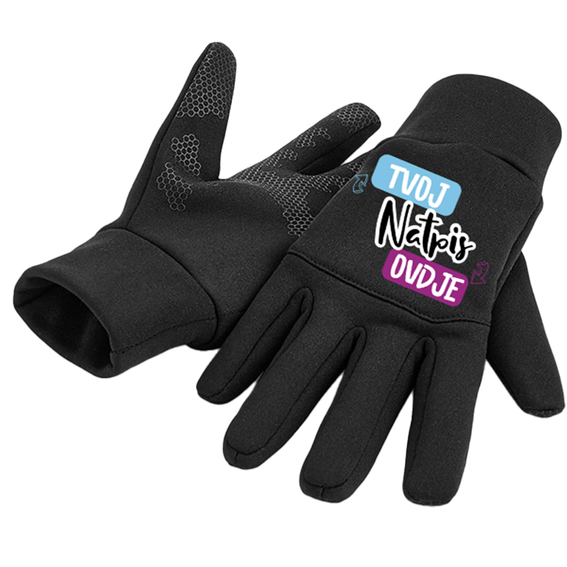 Tisak Beechfield Softshell Rukavica Osjetljivih na Dodir - puppynator.hr