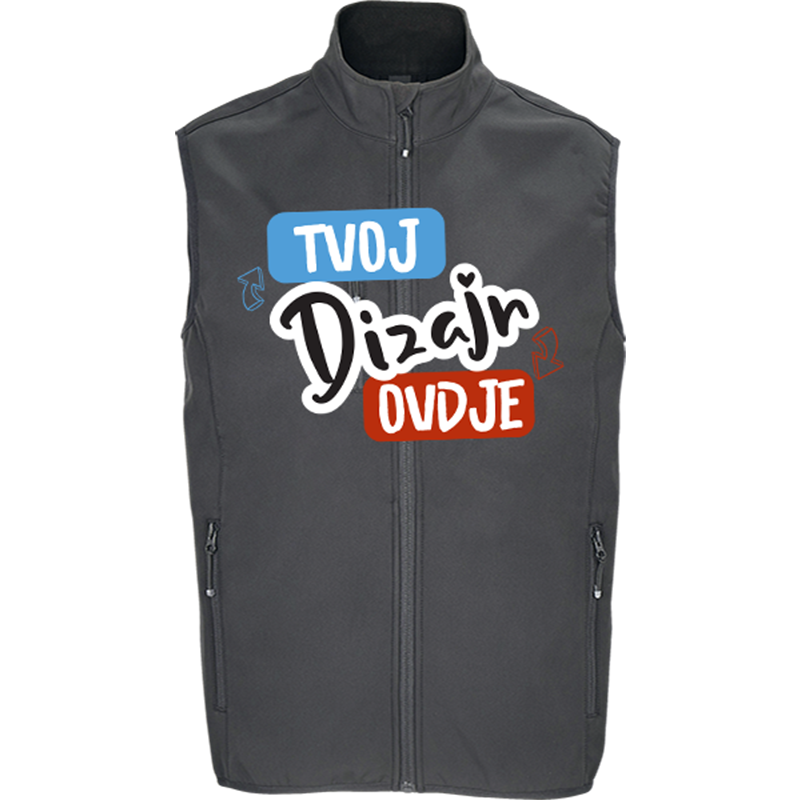 Tisak na Muškom Sol's Prsluku od Recikliranog Poliestera - puppynator.hr