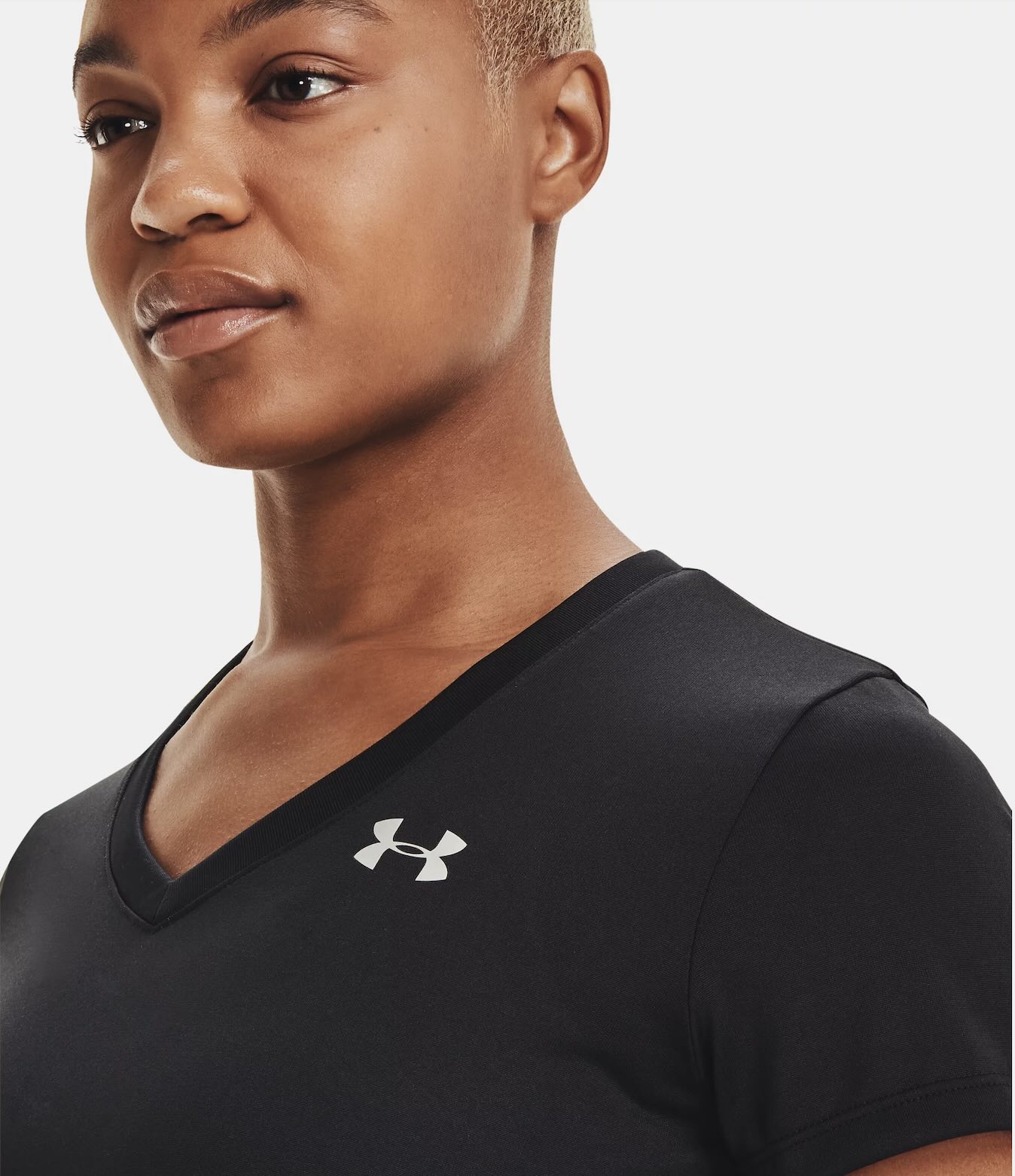 Tisak na Ženskoj Under Armour Sportskoj Majici s V-izrezom