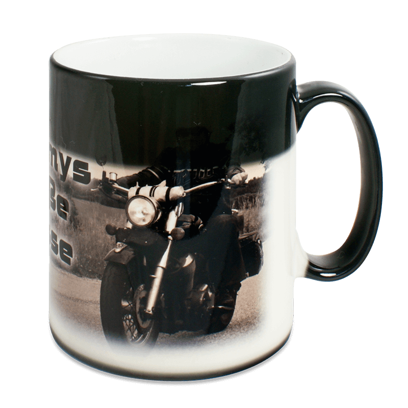 Tisak šalice koja mijenja boju