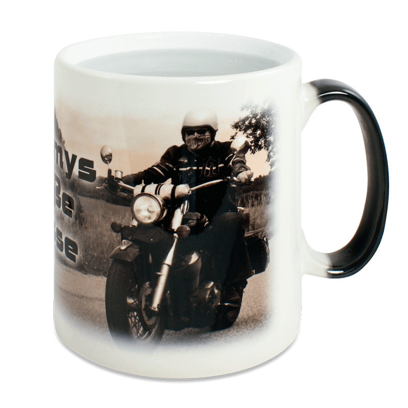 Tisak šalice koja mijenja boju