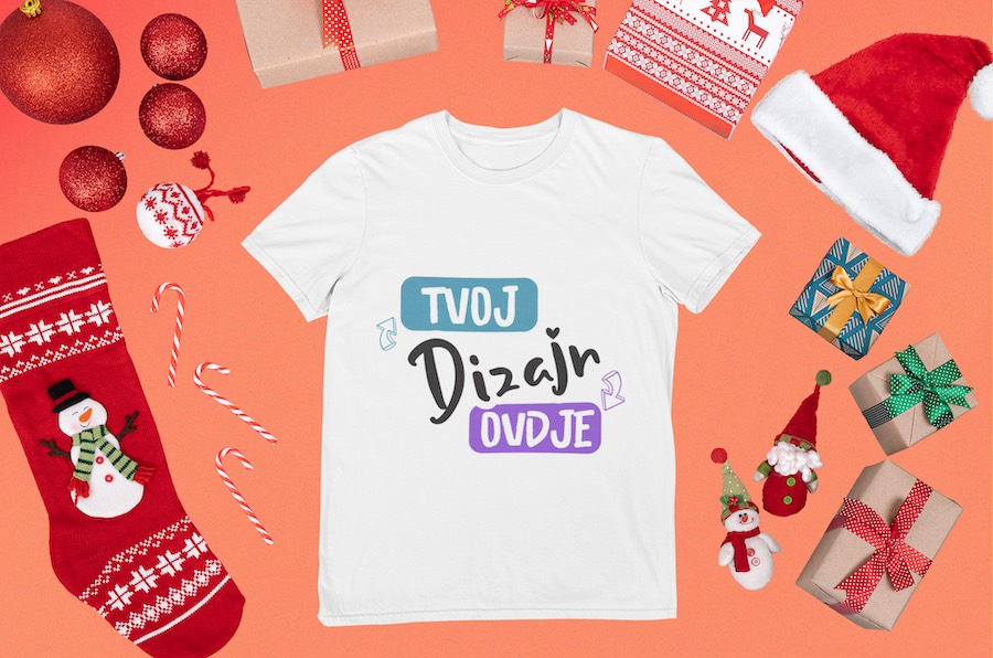 Majica kao božićni poklon na puppynator.hr