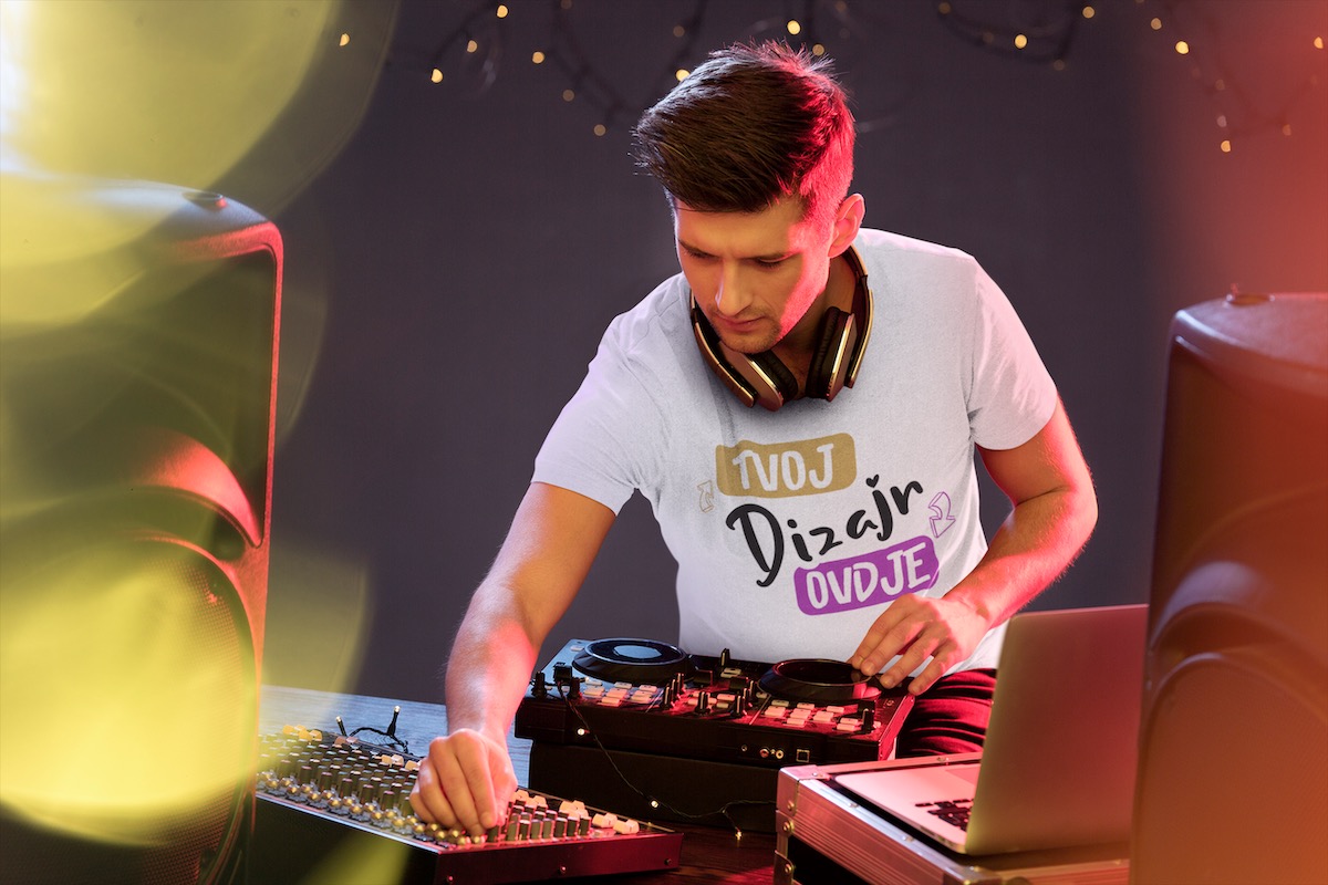 Dizajniraj majicu za DJ-e i bendove - puppynator.hr