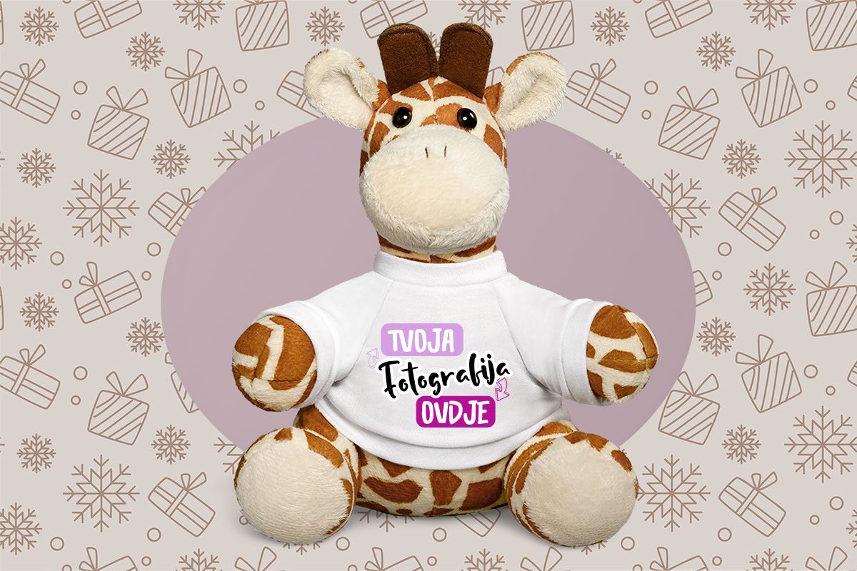 Tisak fotografije na dječji poklon na puppynator.hr