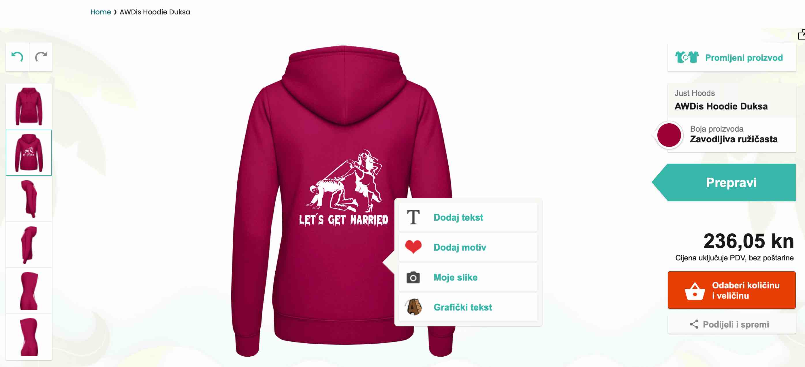 Tisak po želji na majici - puppynator.hr