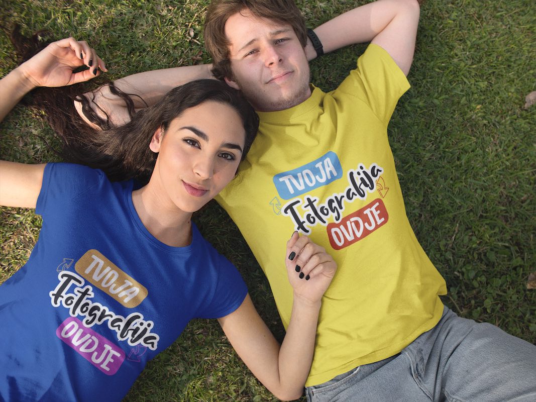 Tvoja I Love majica s fotografijom - puppynator.hr