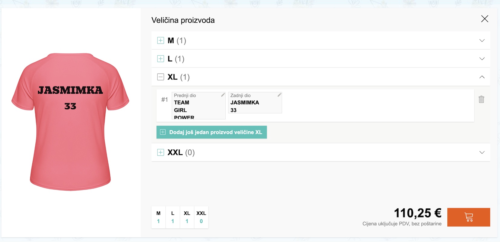Kreiraj dresove za ostatak tima