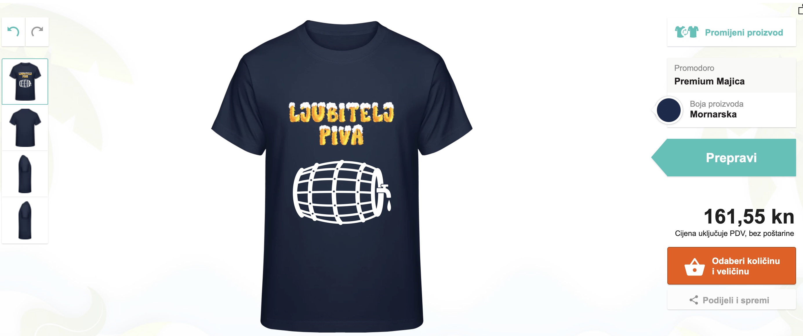 Natpisi na pivskoj majici s tiskom - puppynator.hr