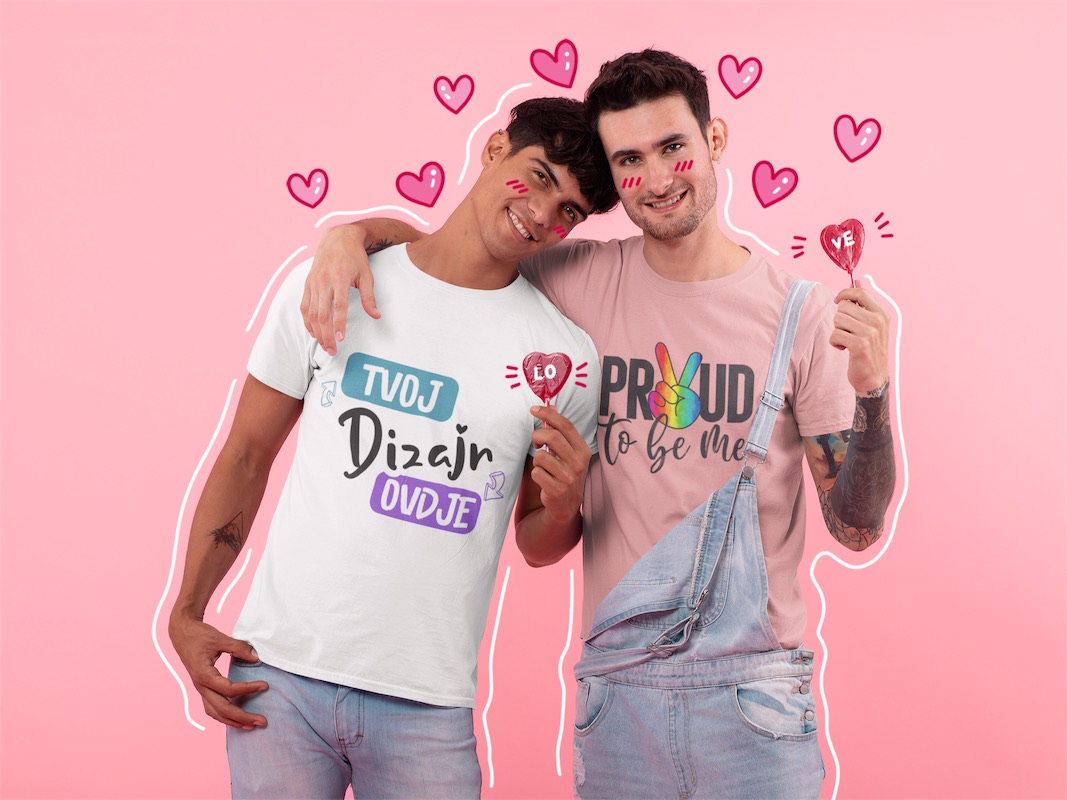 Majica s LGBT+ motivima - puppynator.hr