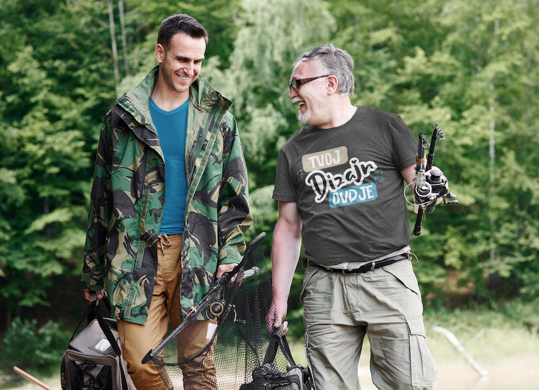 Majica za ribiča - puppynator.hr