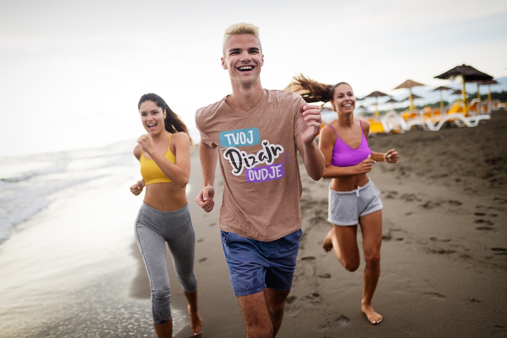 Majica za trčanje s tiskom na puppynator.hr