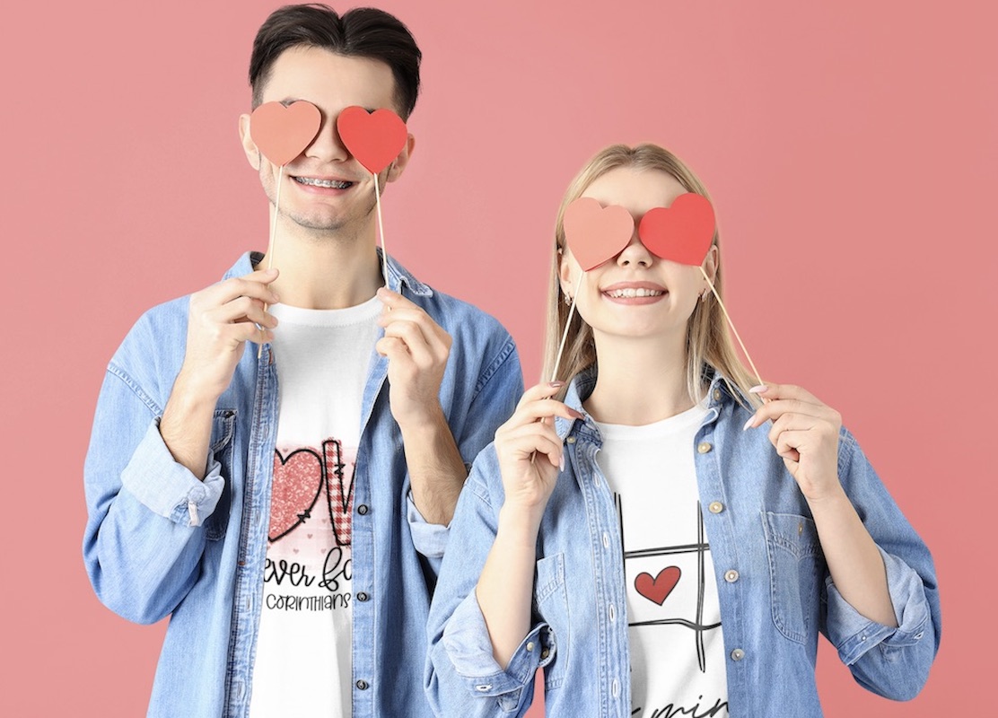 Majice s dizajnom za Valentinovo - puppynator.hr