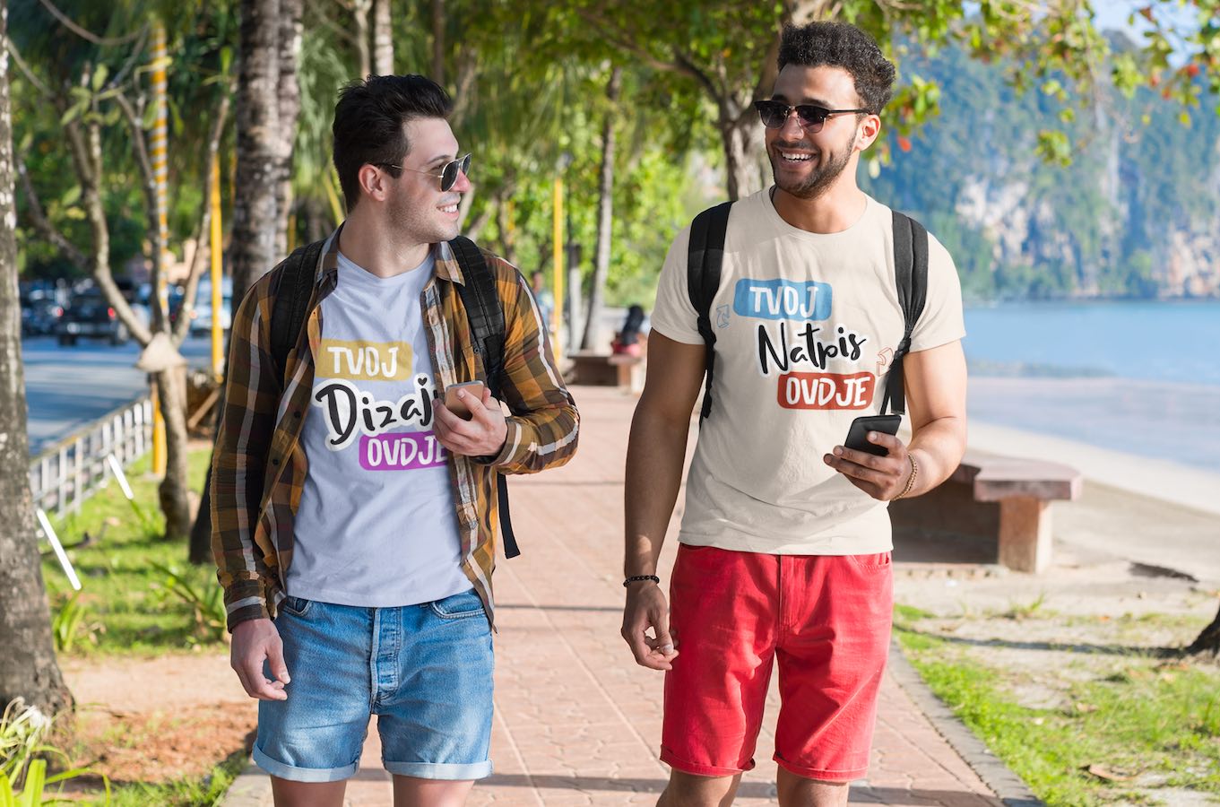 Dizajniraj mušku ljetnu party majicu- puppynator.hr