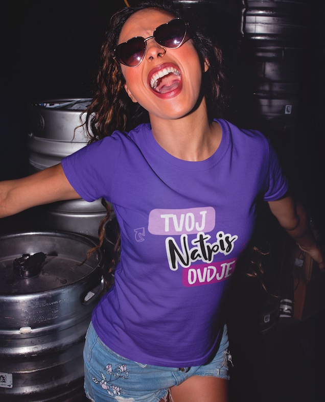 Natpisi na pivskim majicama s tiskom po želji