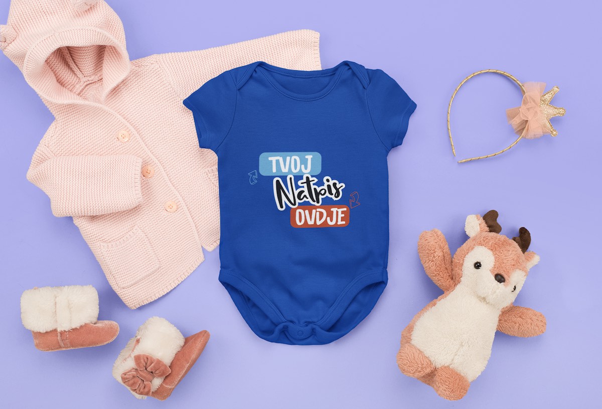 Tisak na bodi za dječaka puppynator.hr