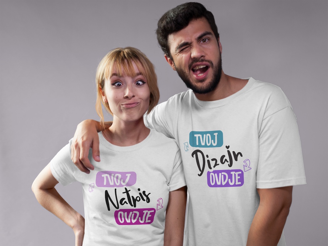 Šaljiva majica za parove - puppynator.hr