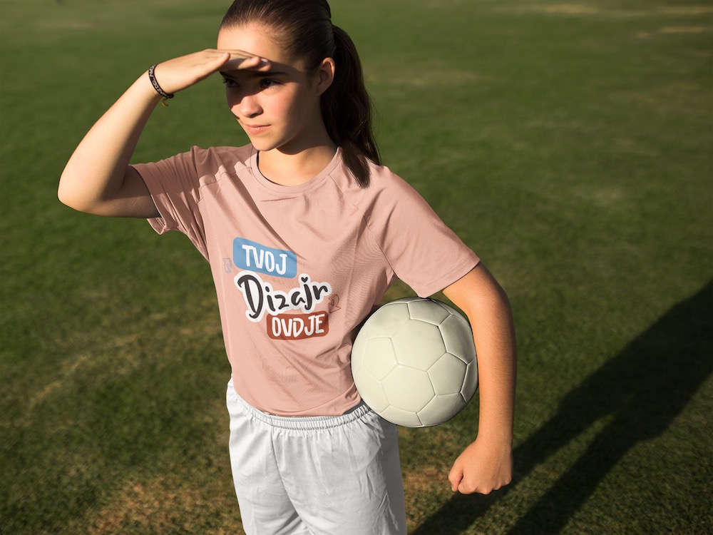 Tisak na Dječju sportsku majicu na puppynator.hr