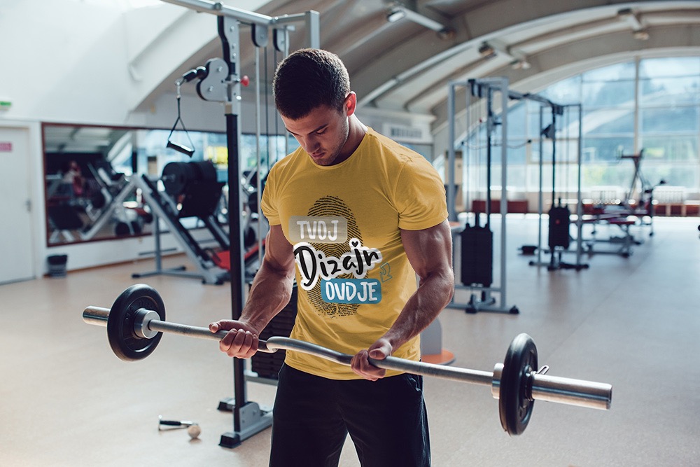 Tisak na Mušku sportsku majicu na puppynator.hr