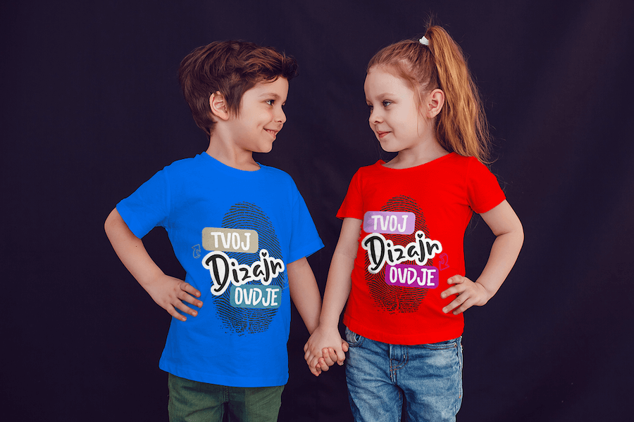 Dječje najjeftinije majice s tiskom s popustom - puppynator.hr