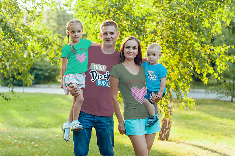 Dječja majica s natpisom i majica s fotom - puppynator.hr