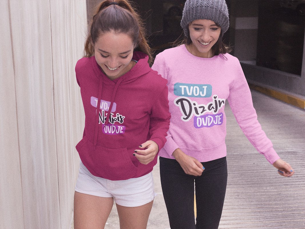 Izradi duksericu - Kreirajte svoju duksericu za grupe uz popust - puppynator.hr