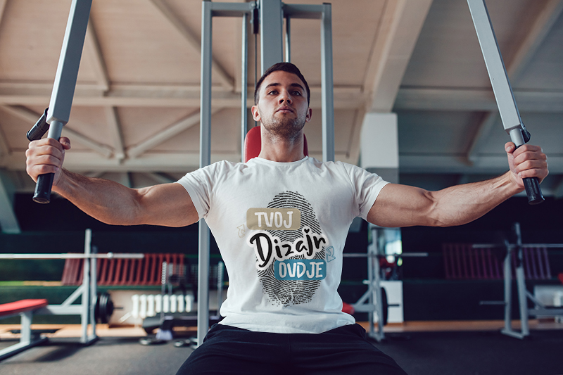 Tisak na Muške sportske majice - puppynator.hr