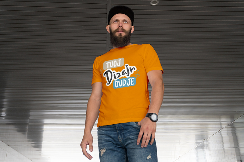 Muška casual majica za print - puppynator.hr