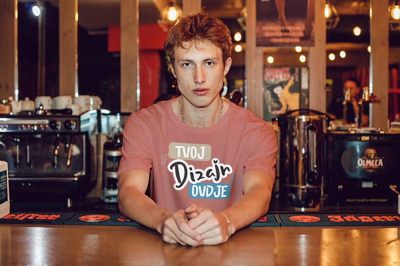 Tisak za muške majice za posao - puppynator.hr