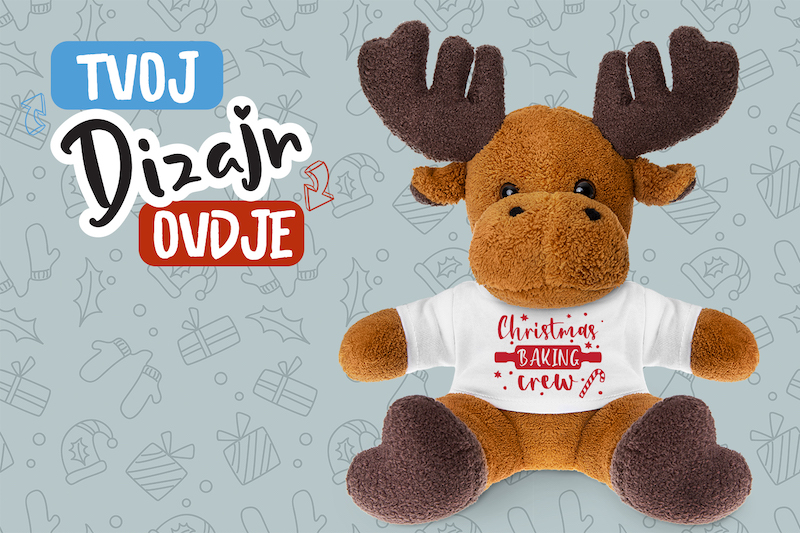 Izrada firminih poklona - Tisak na plišance za tvrtke - puppynator.hr