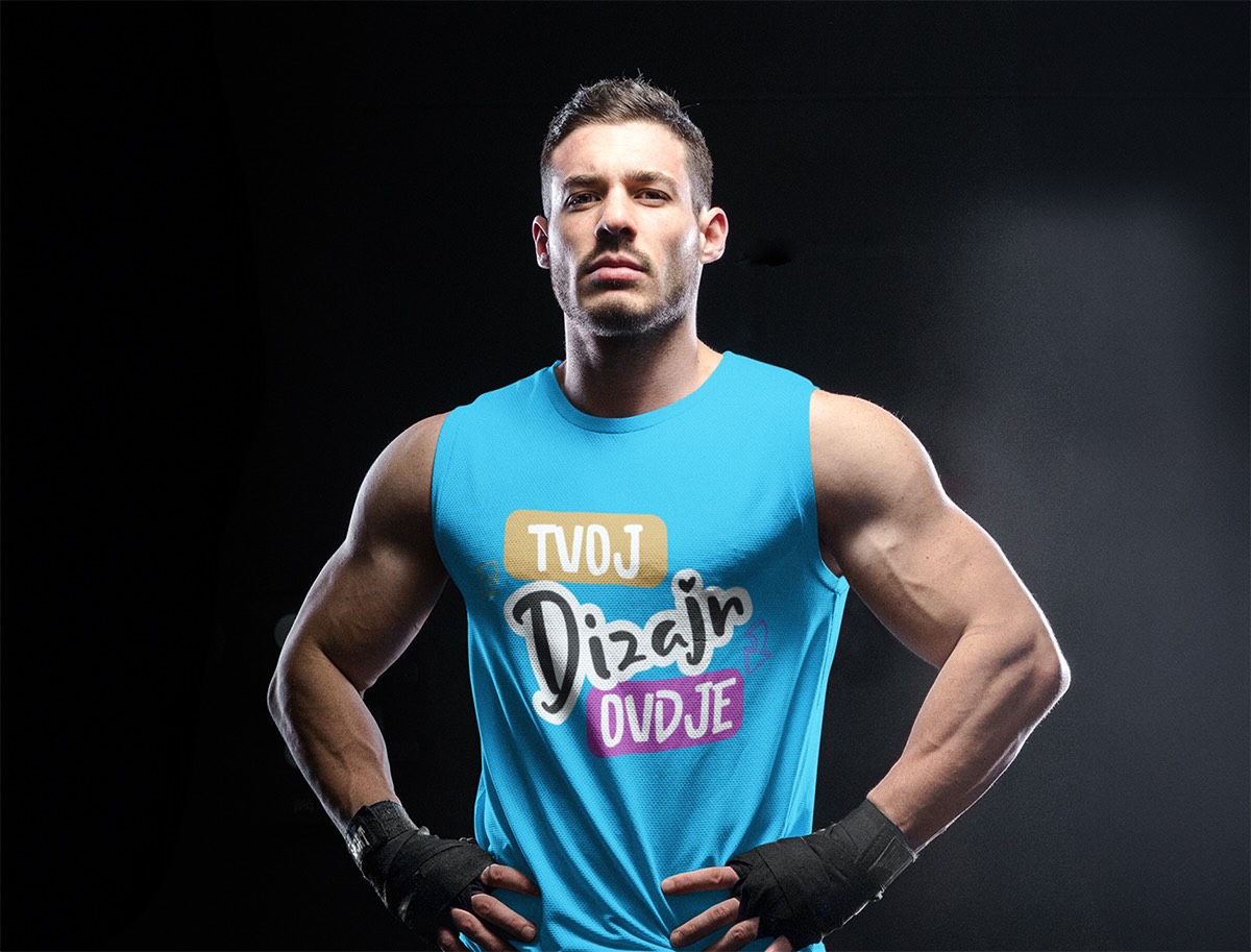 Tisak na sportske majice bez rukava vrhunskih marki - puppynator.hr